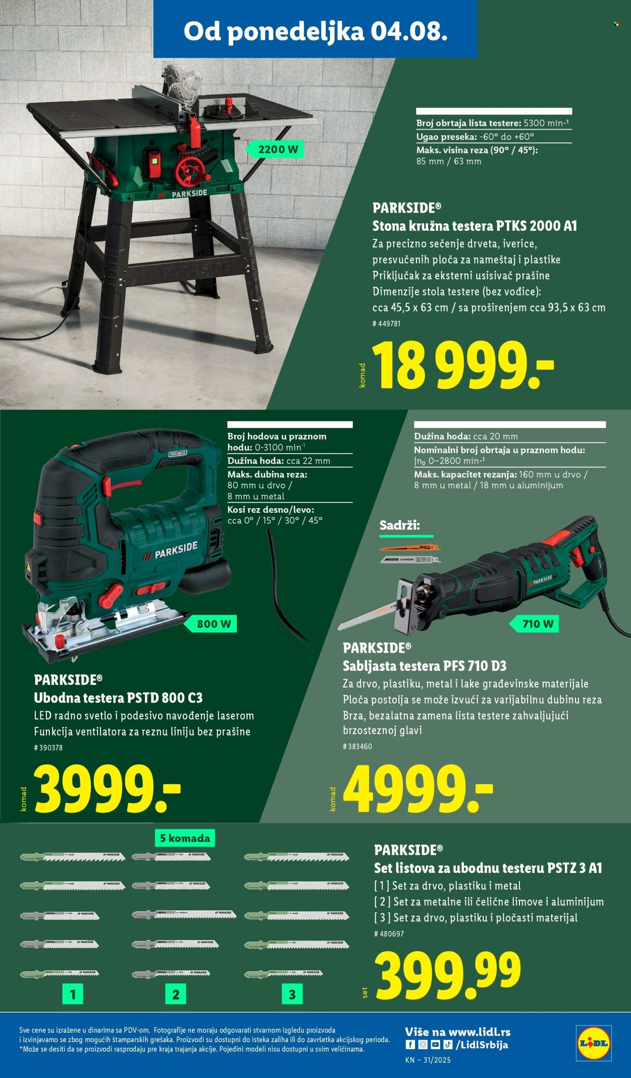 Lidl katalog - 31.07.2025 - 06.08.2025. Stranica 25