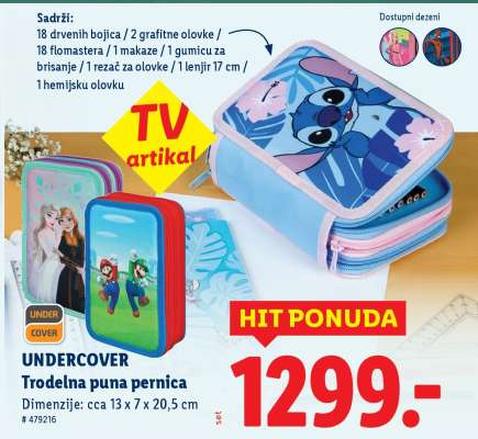 UNDERCOVER Trodela puna pernica
