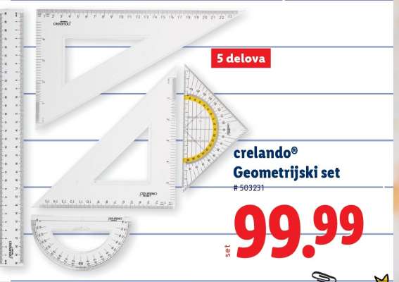 crelando® Geometrijski set