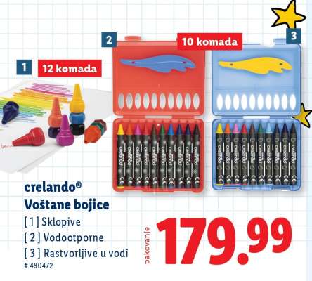 crelando® Voštane bojice