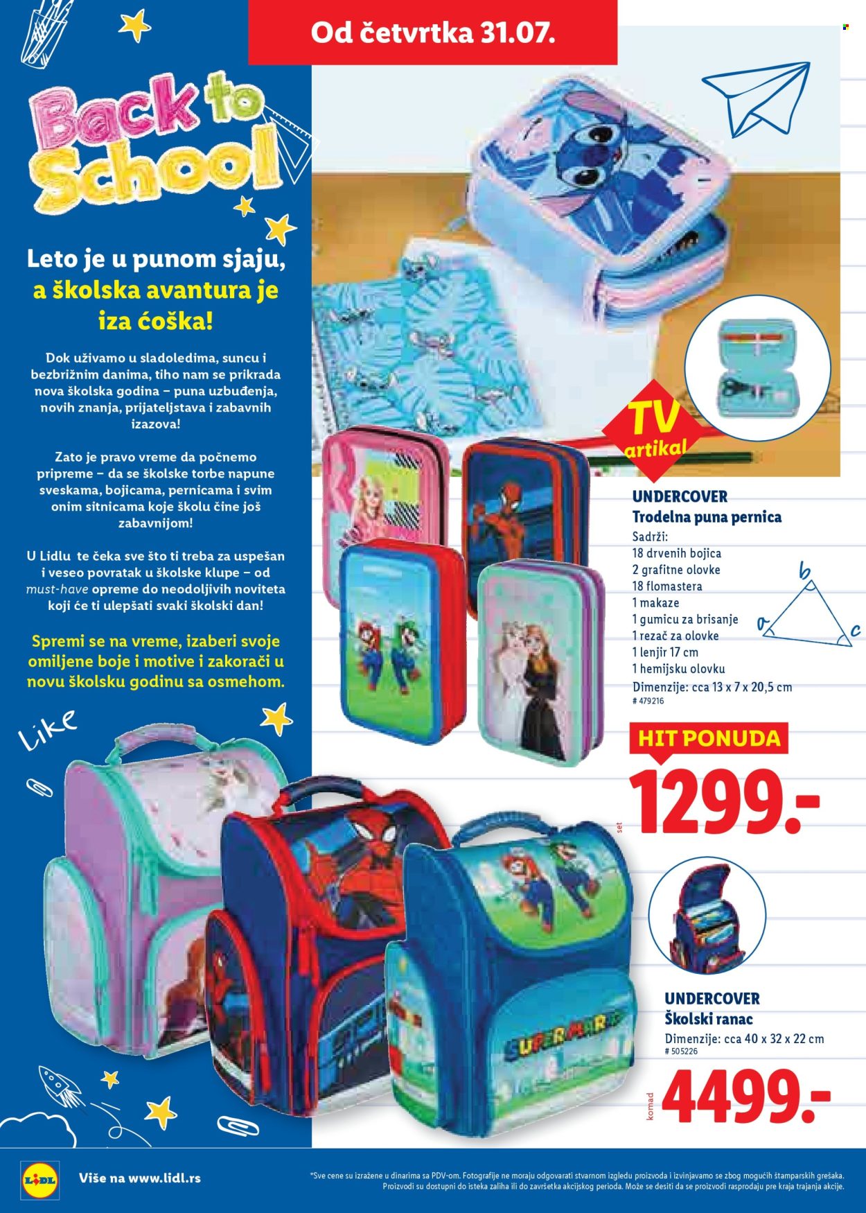 Lidl katalog. Stranica 2