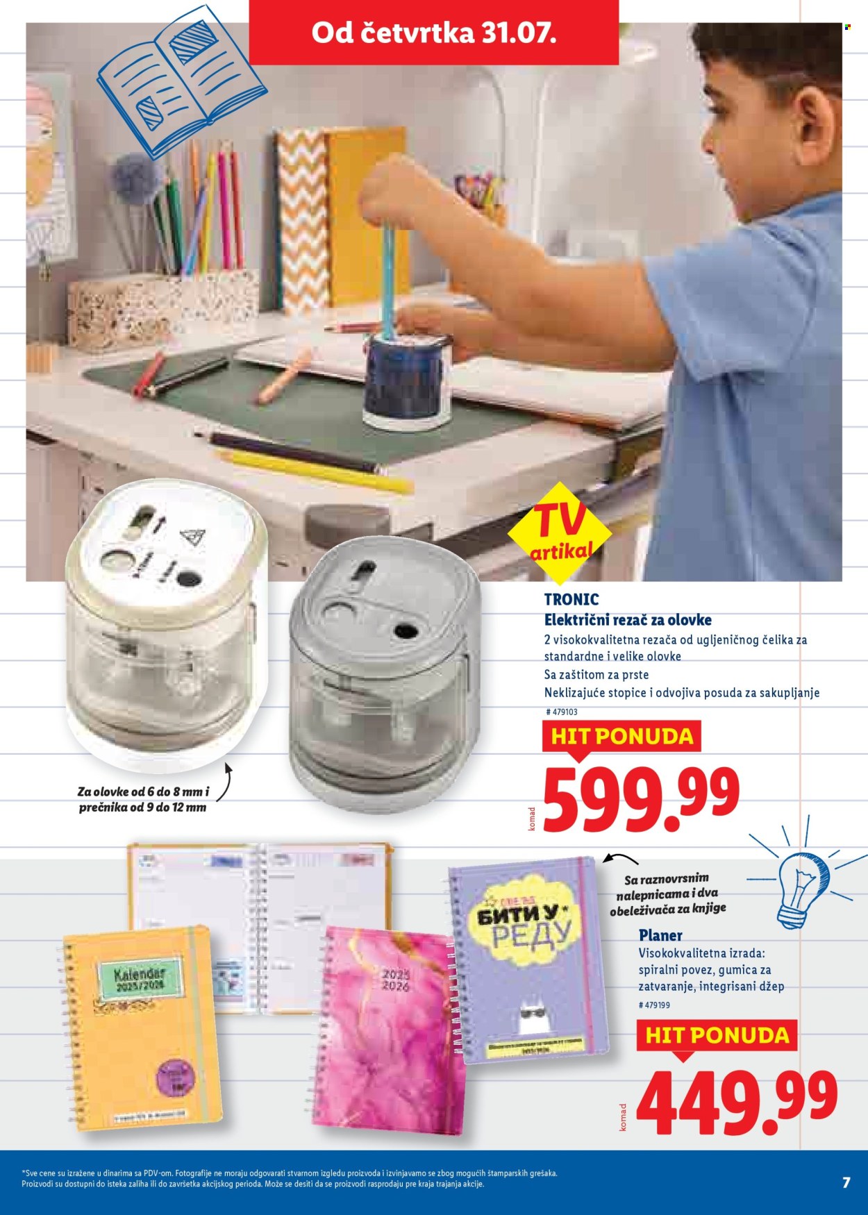 Lidl katalog. Stranica 7