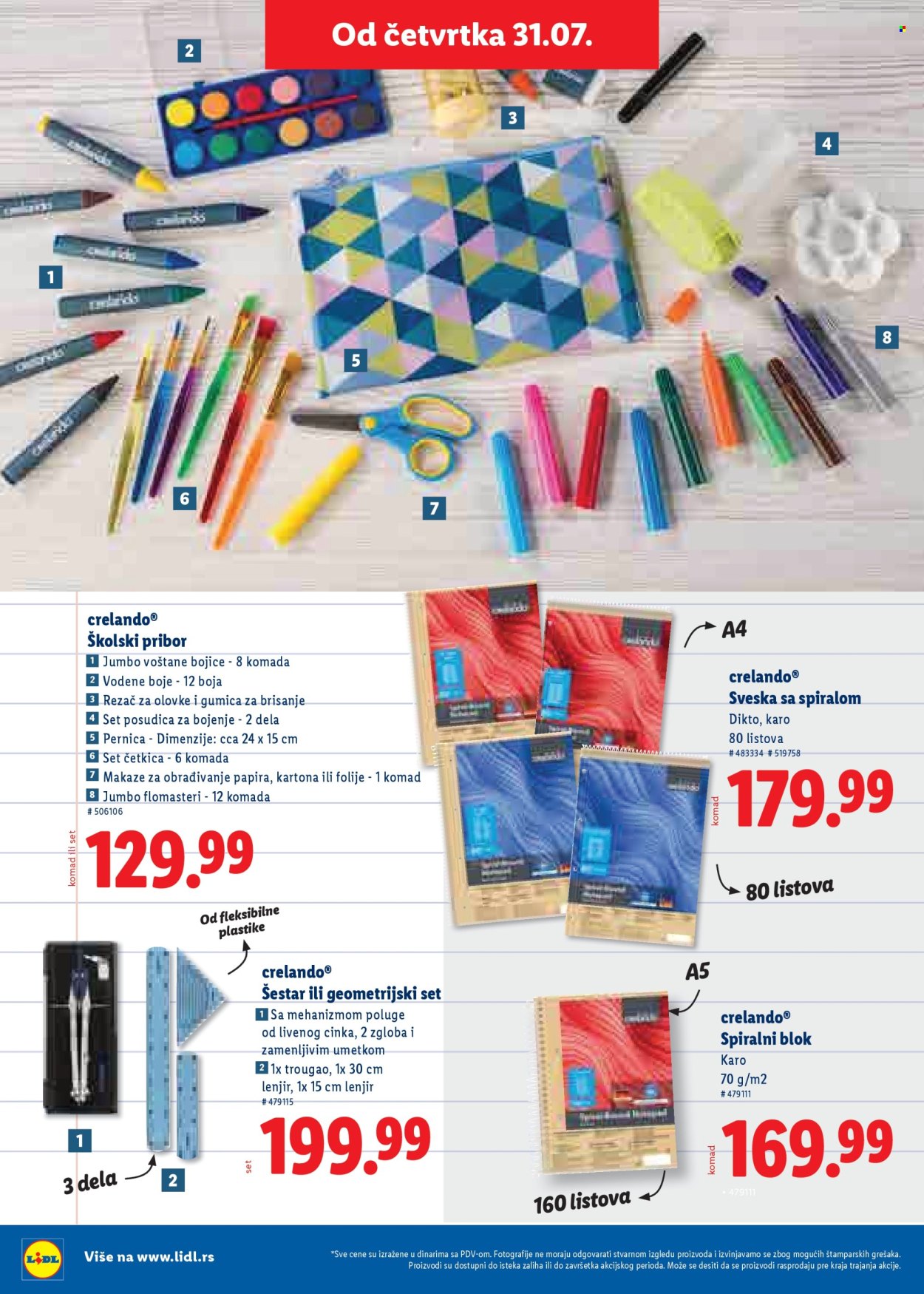 Lidl katalog. Stranica 8