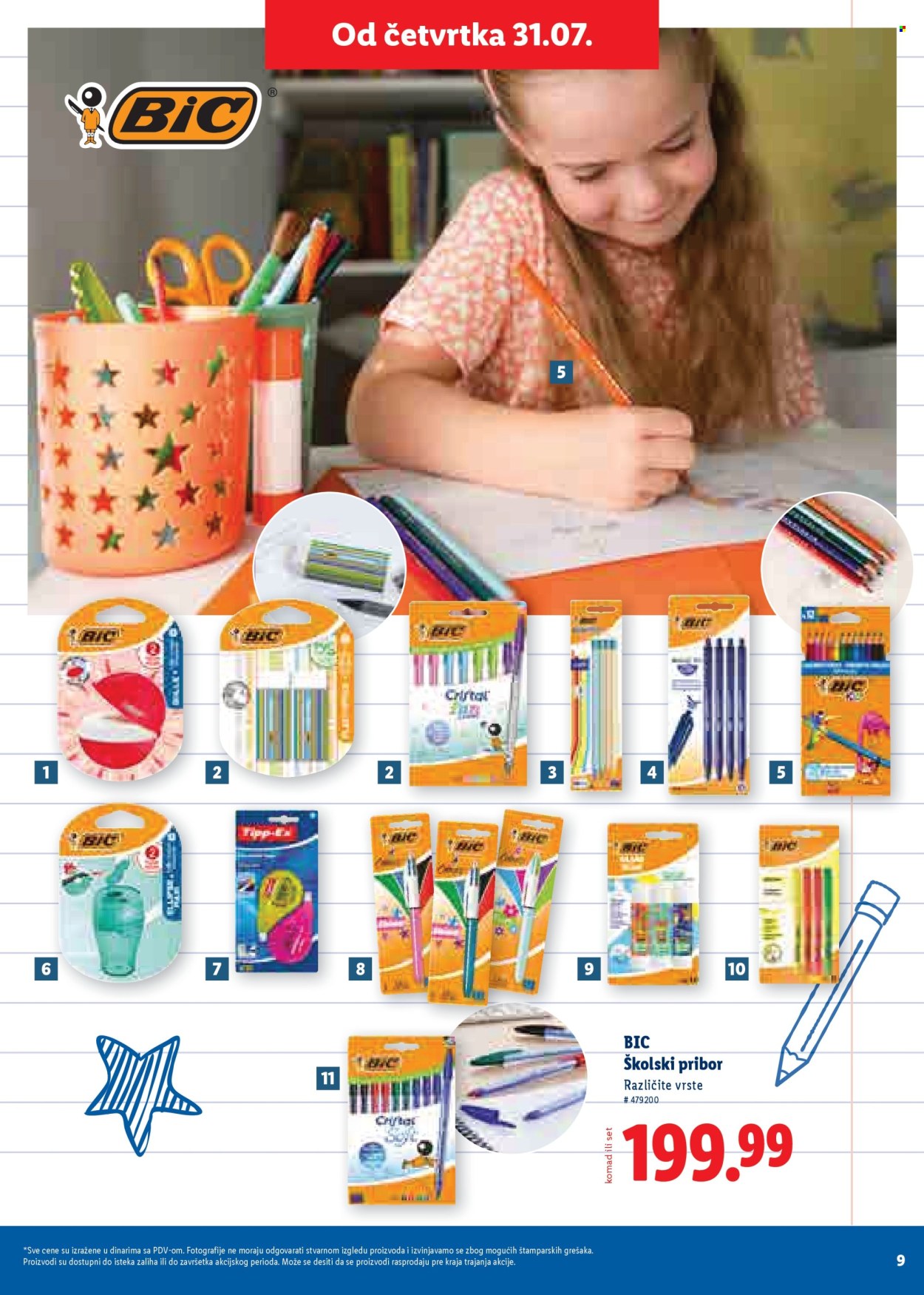 Lidl katalog. Stranica 9