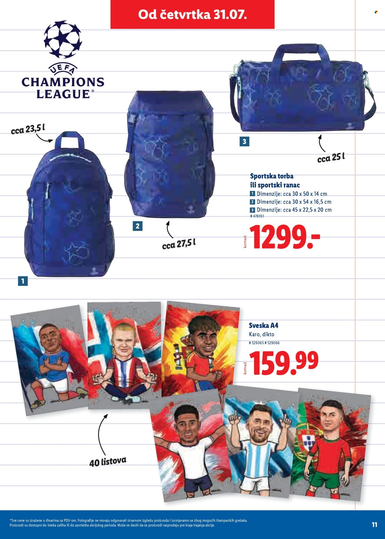 Lidl katalog. Stranica 11