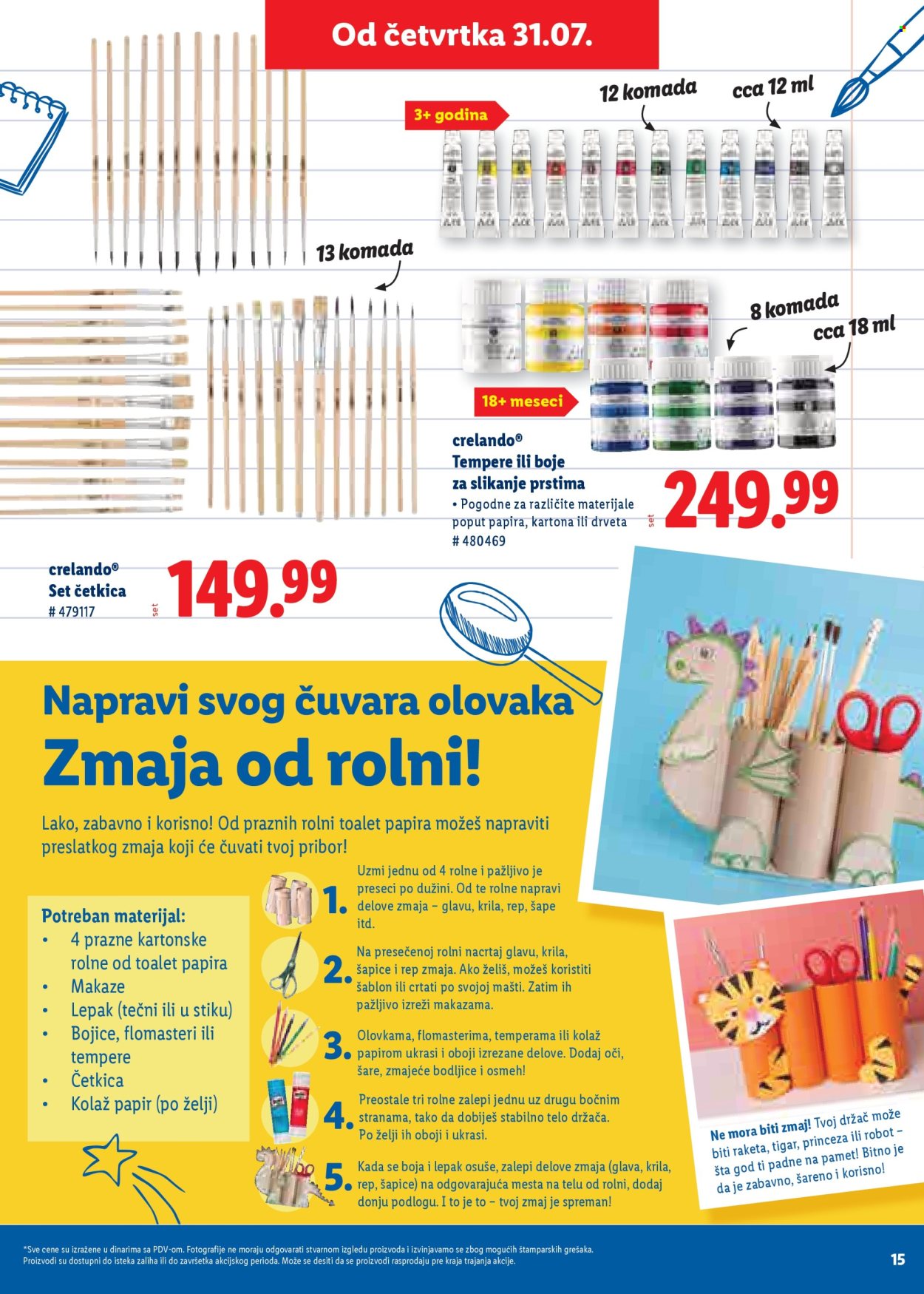 Lidl katalog. Stranica 15