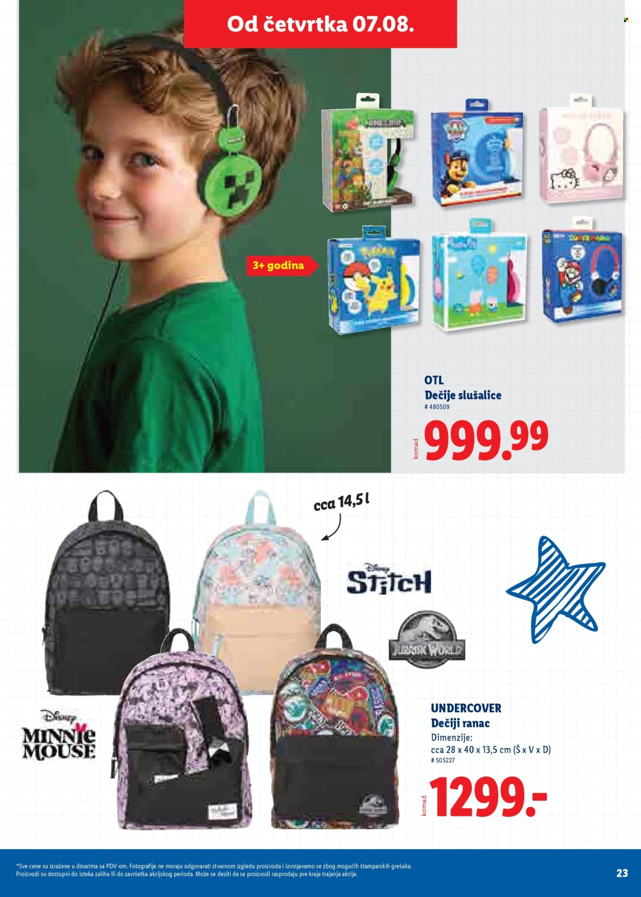 Lidl katalog. Stranica 23