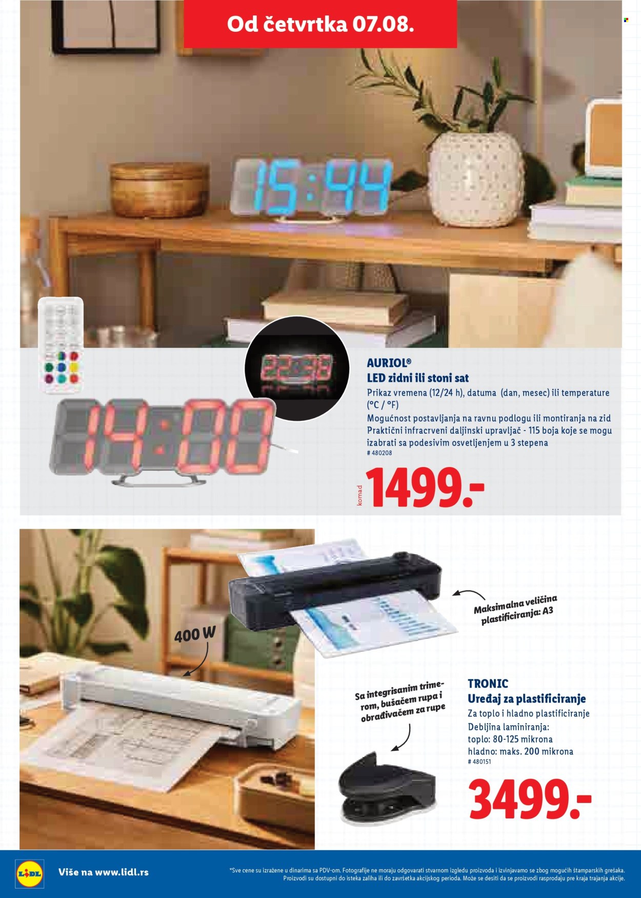 Lidl katalog. Stranica 36