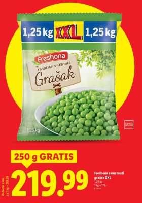 Freshona Zamrznuti grašak XXL