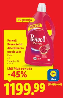 Perwoll Renew tečni deterdžent za pranje veša
