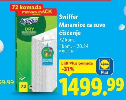 Swiffer Maramice za suvo čišćenje