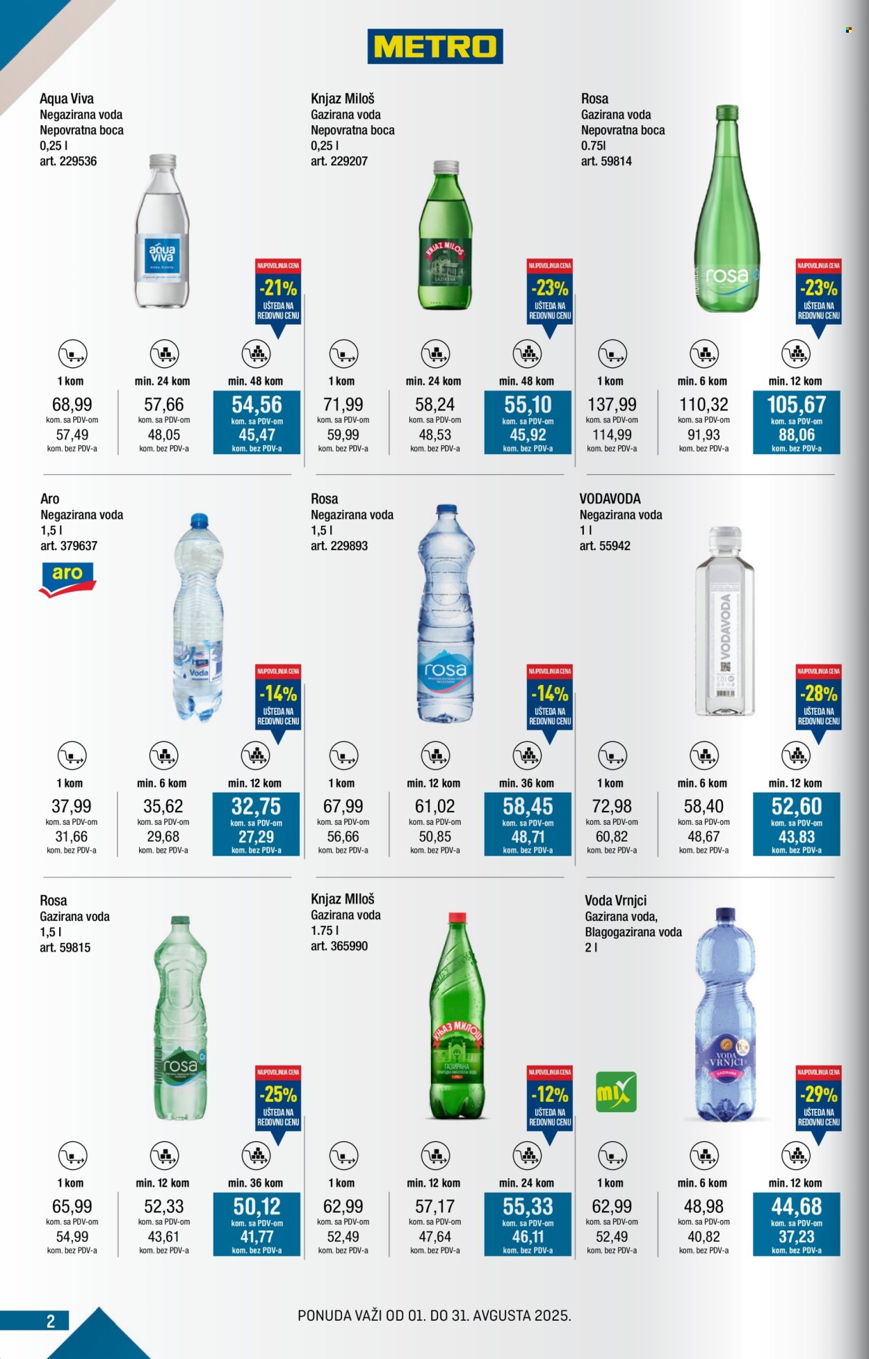 Metro katalog - 01.08.2025 - 31.08.2025. Stranica 2