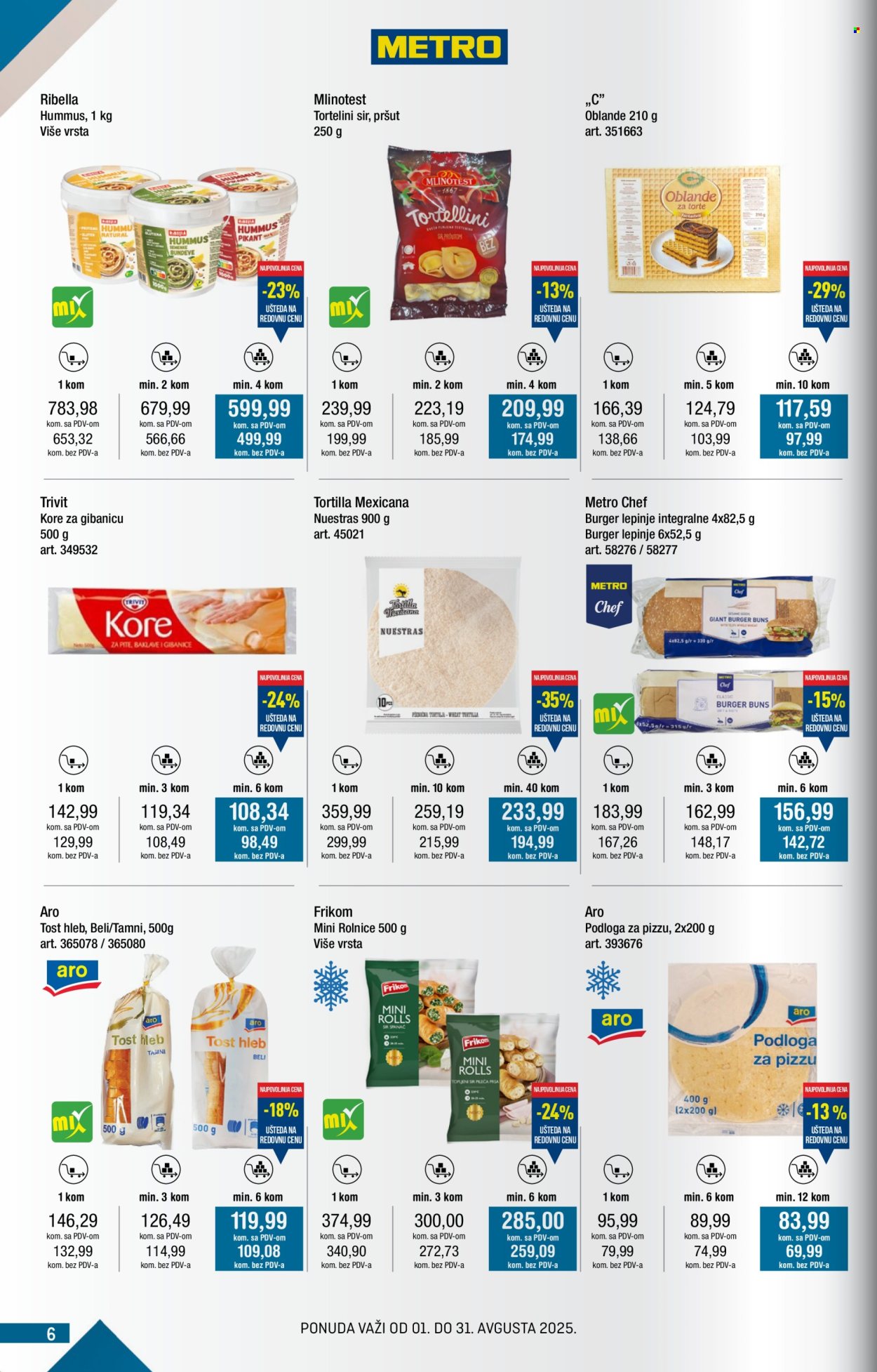 Metro katalog - 01.08.2025 - 31.08.2025. Stranica 6