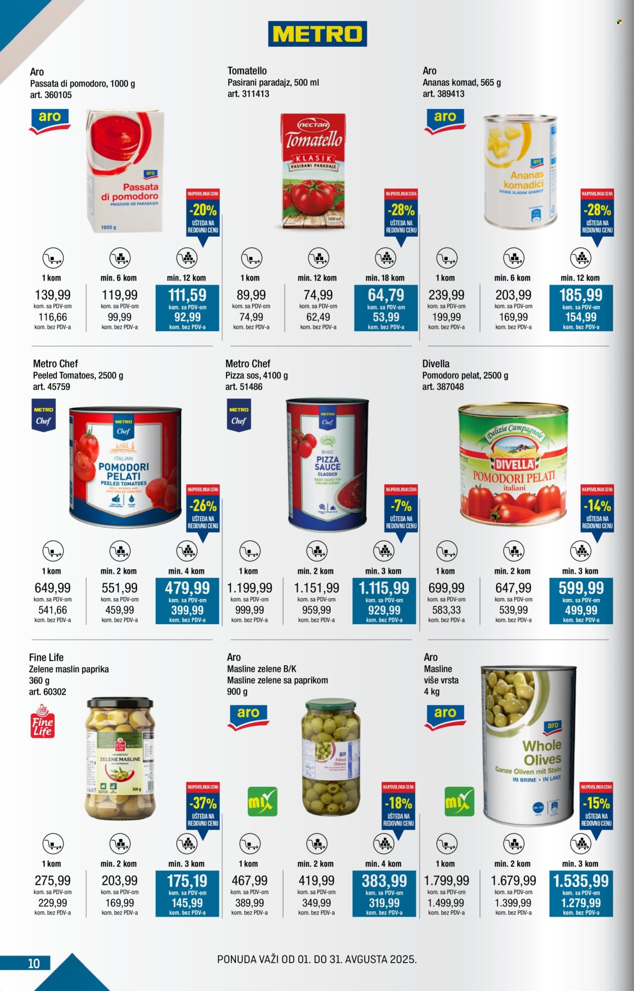 Metro katalog - 01.08.2025 - 31.08.2025. Stranica 10