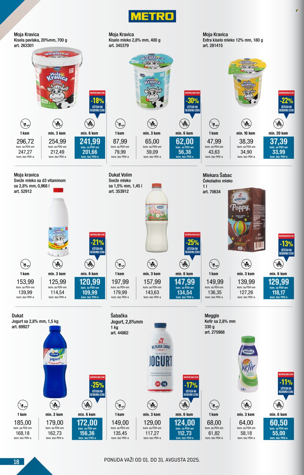 Metro katalog - 01.08.2025 - 31.08.2025. Stranica 18