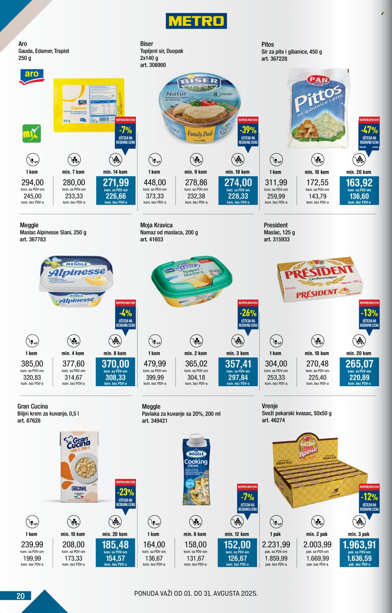 Metro katalog - 01.08.2025 - 31.08.2025. Stranica 20