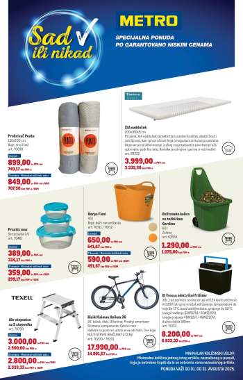 Metro katalog - 01.08.2025 - 31.08.2025.
