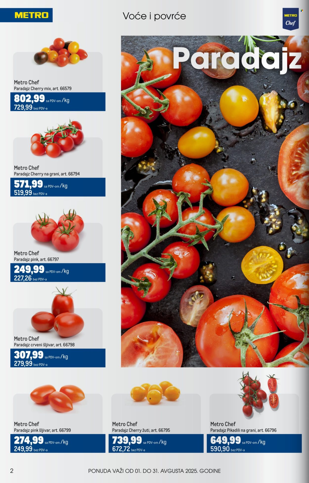 Metro katalog - 01.08.2025 - 31.08.2025. Stranica 2