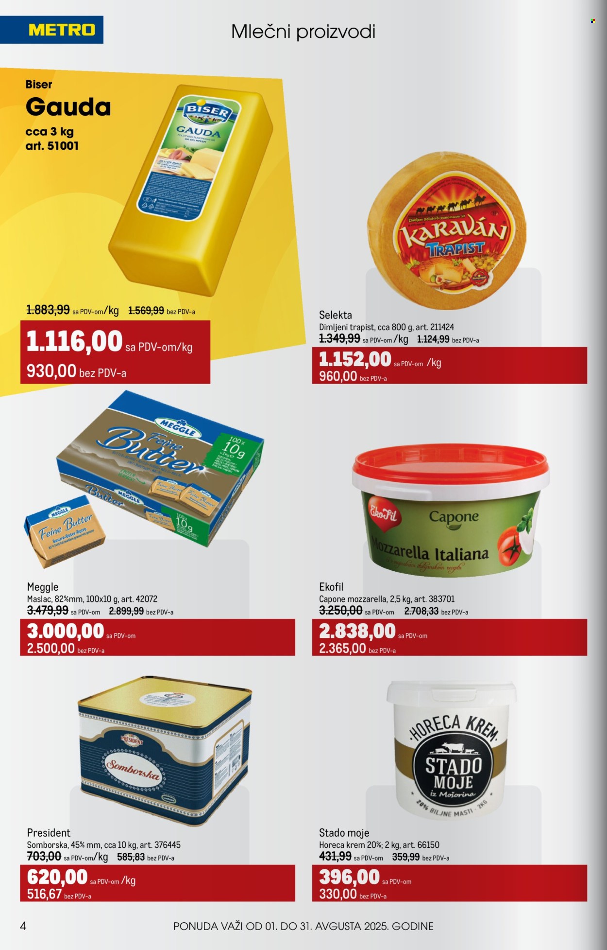 Metro katalog - 01.08.2025 - 31.08.2025. Stranica 4