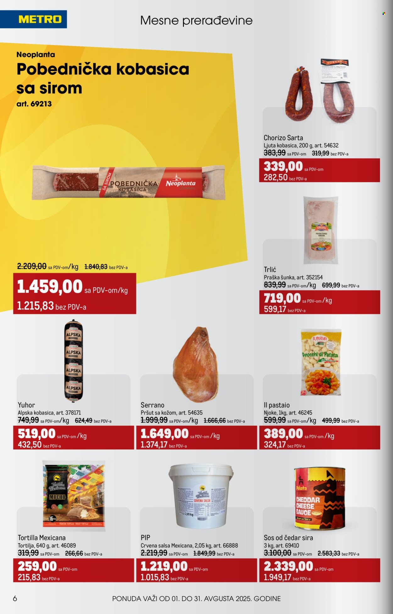 Metro katalog - 01.08.2025 - 31.08.2025. Stranica 6