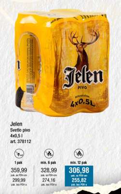 Jelen Svetlo pivo
