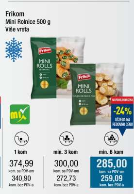 Frikom Mini Rolnice 500 g