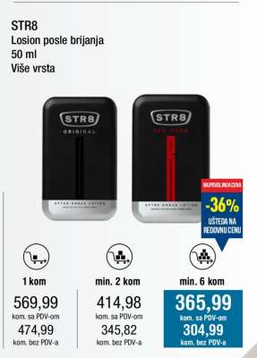 Str8 Losion posle brijanja