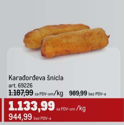 KARAĐORĐEVA ŠNICLA