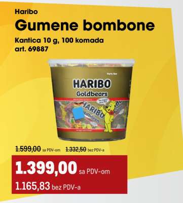 HARIBO GUMENE BOMBONE