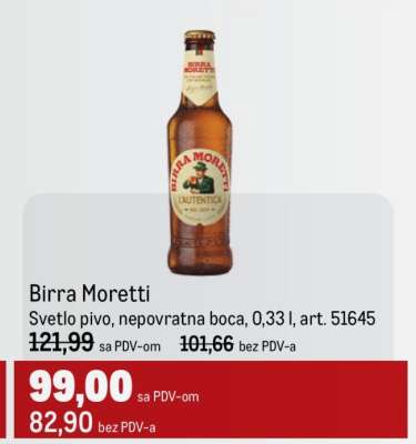 birra moretti