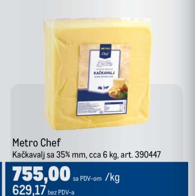 Metro Chef Kačkavalj