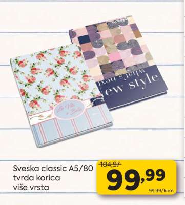 Sveska Classic A5/80