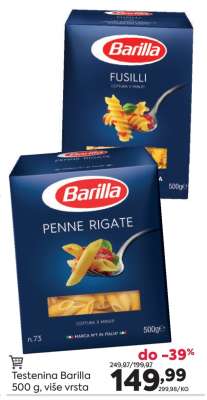 Testenina Barilla