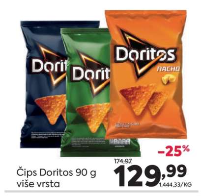 Čips Doritos 90 g
