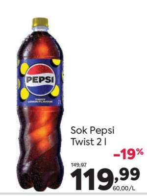 Sok Pepsi Twist 2 l