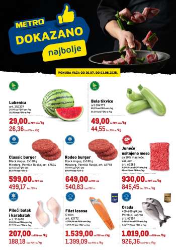 Metro katalog - 30.07.2025 - 03.08.2025.