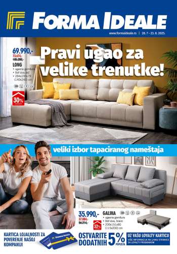 Forma Ideale katalog - 28.07.2025 - 23.08.2025.