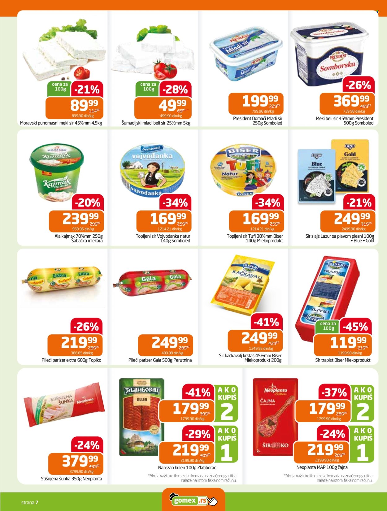 Gomex katalog - 30.07.2025 - 12.08.2025. Stranica 7