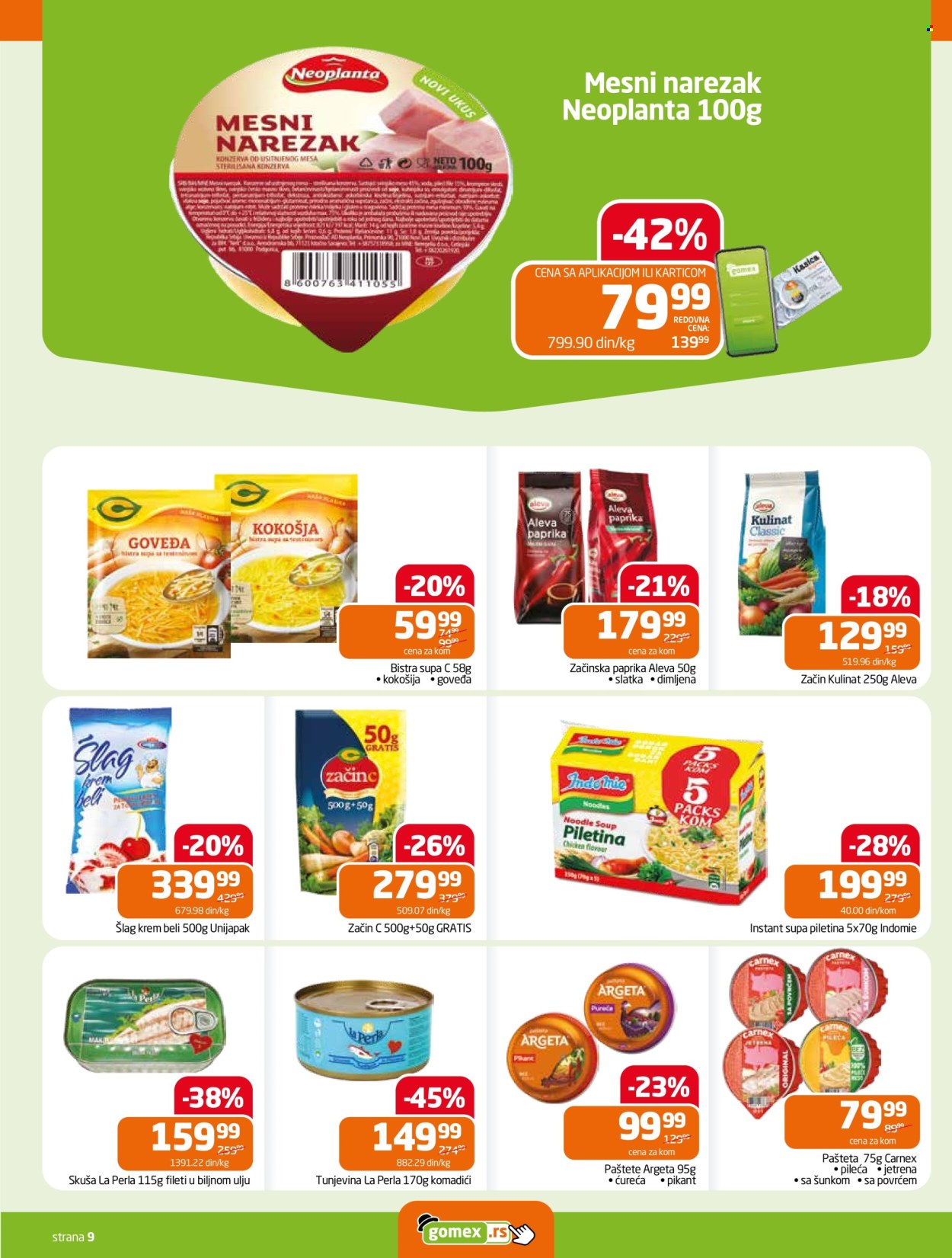 Gomex katalog - 30.07.2025 - 12.08.2025. Stranica 9