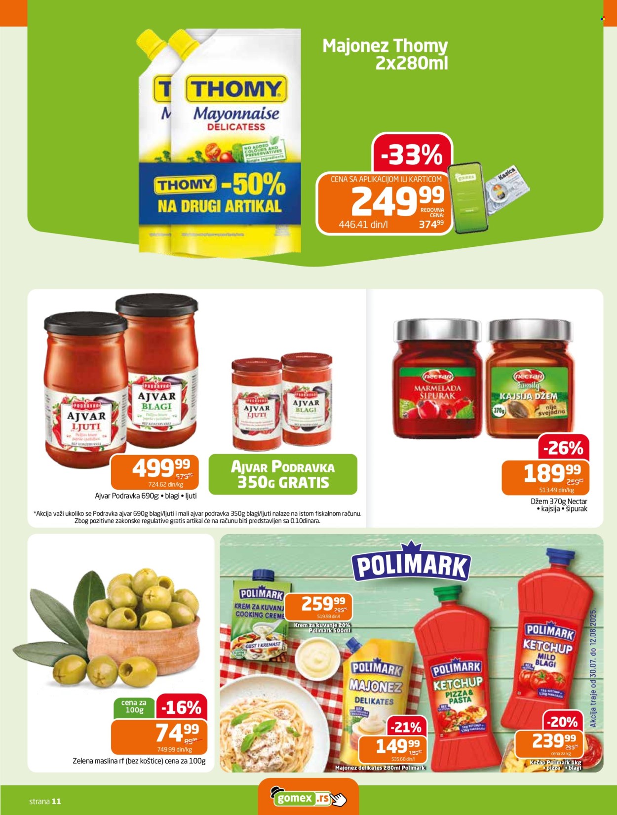 Gomex katalog - 30.07.2025 - 12.08.2025. Stranica 11