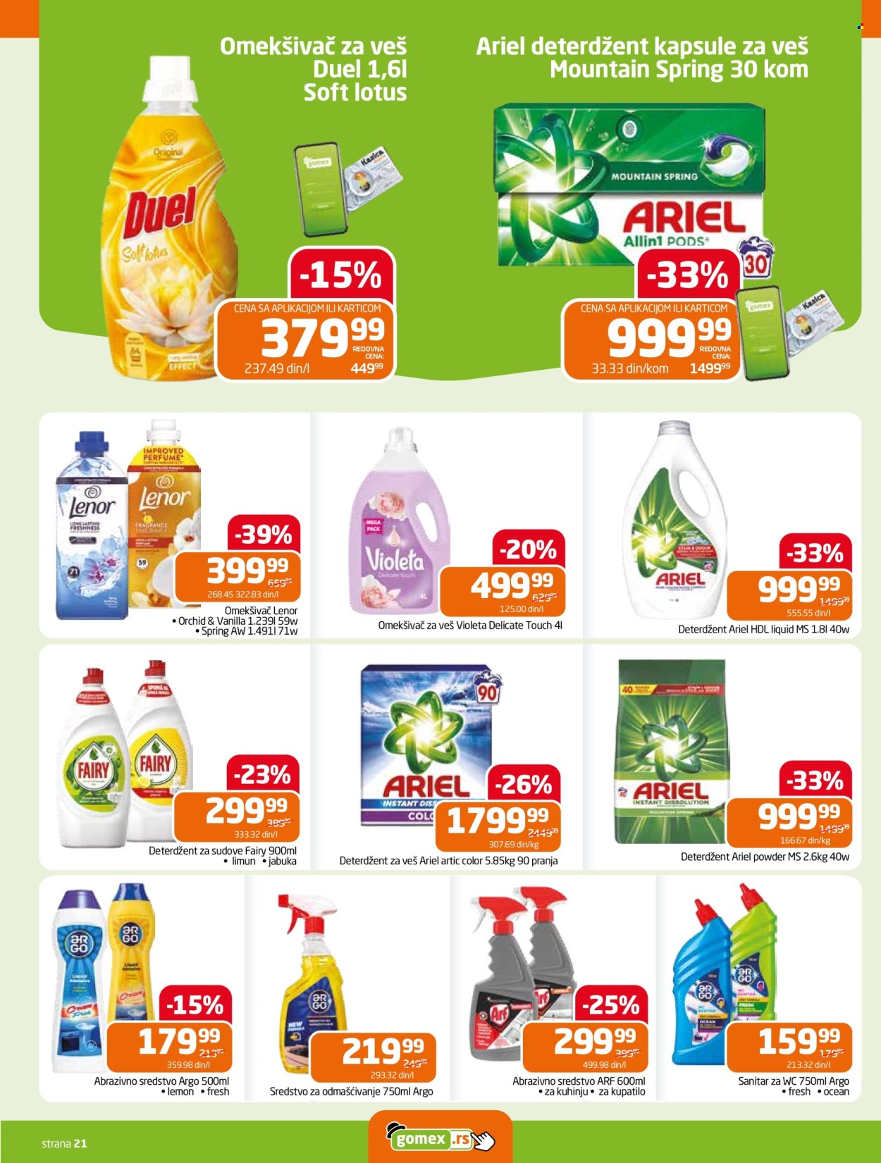 Gomex katalog - 30.07.2025 - 12.08.2025. Stranica 21
