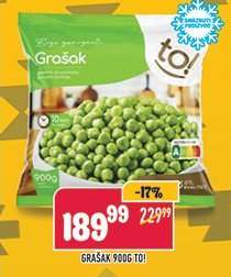 Grašak 900g TO!