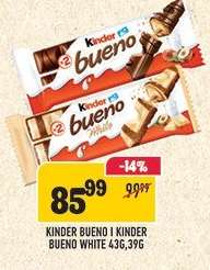 KINDER BUENO I KINDER BUENO WHITE 43G, 39G