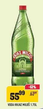 Voda Knjaz Miloš 1,75l
