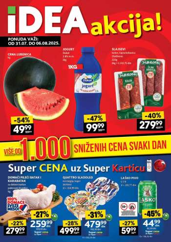 Idea katalog - 31.07.2025 - 06.08.2025.