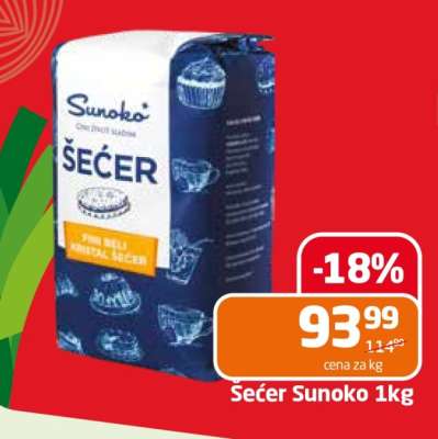 Šećer Sunoko 1kg