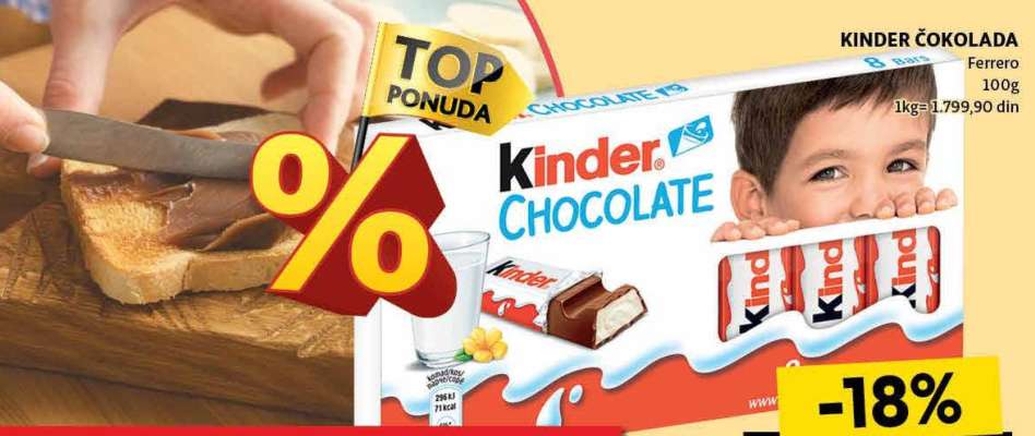 Kinder Čokolada