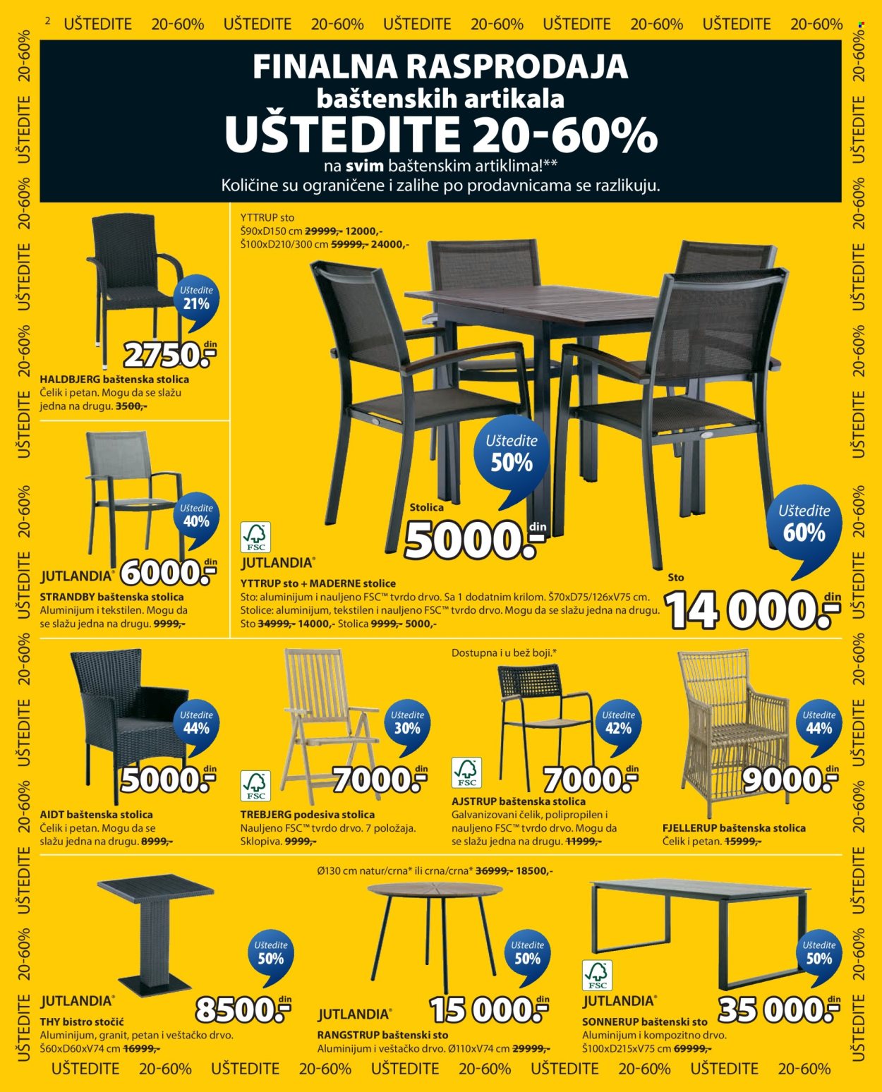 JYSK katalog - 30.07.2025 - 12.08.2025. Stranica 3