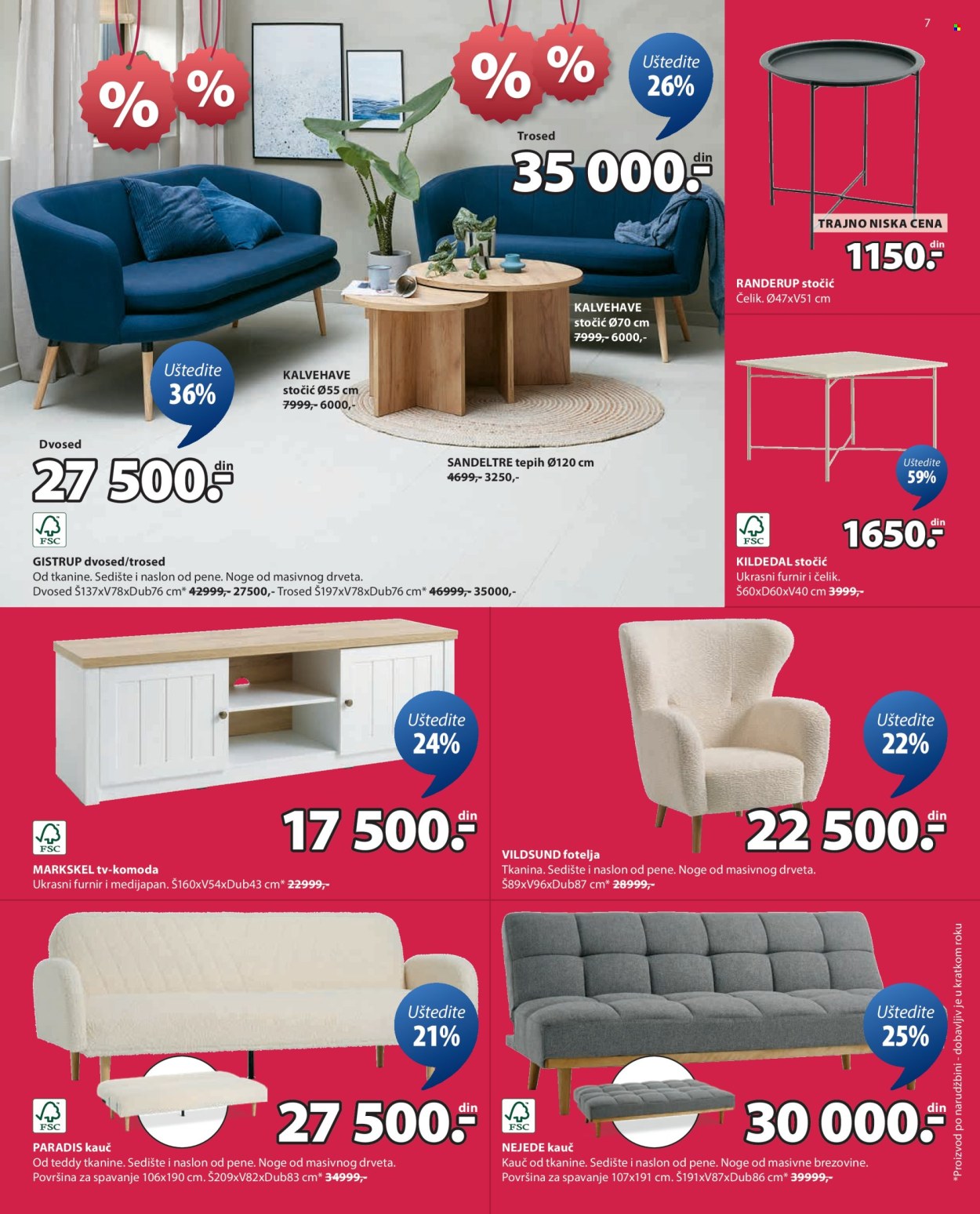 JYSK katalog - 30.07.2025 - 12.08.2025. Stranica 8