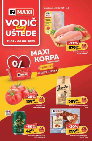 thumbnail - Katalog Maxi - Nedeljna akcija